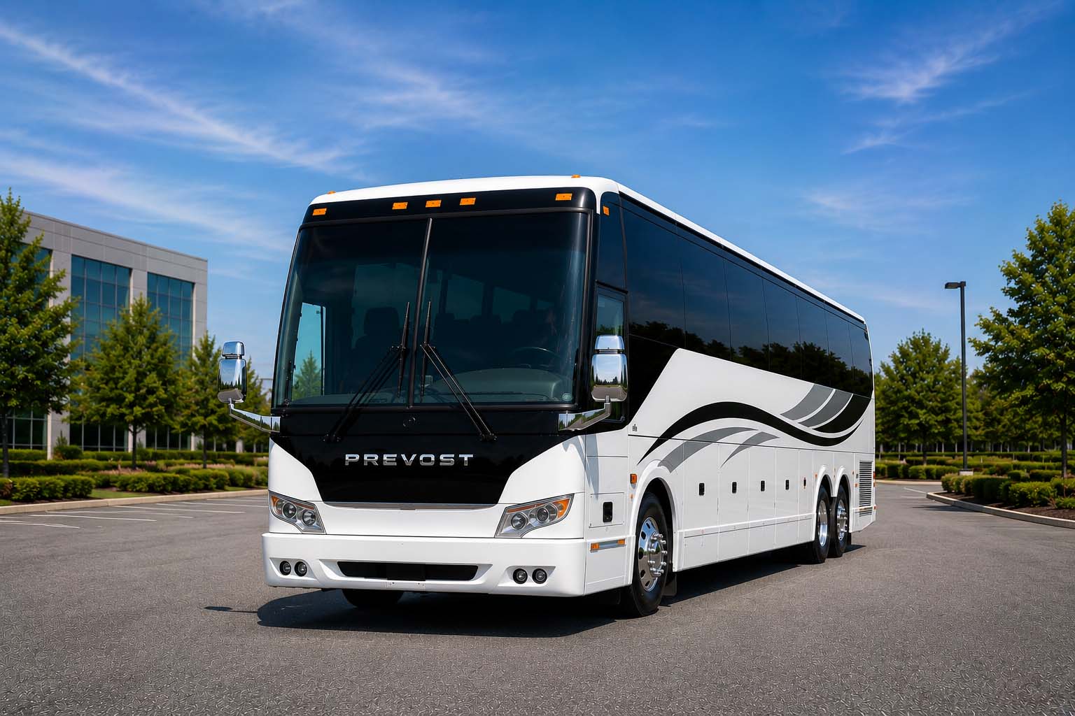 Charter bus rental in Dalton, GA